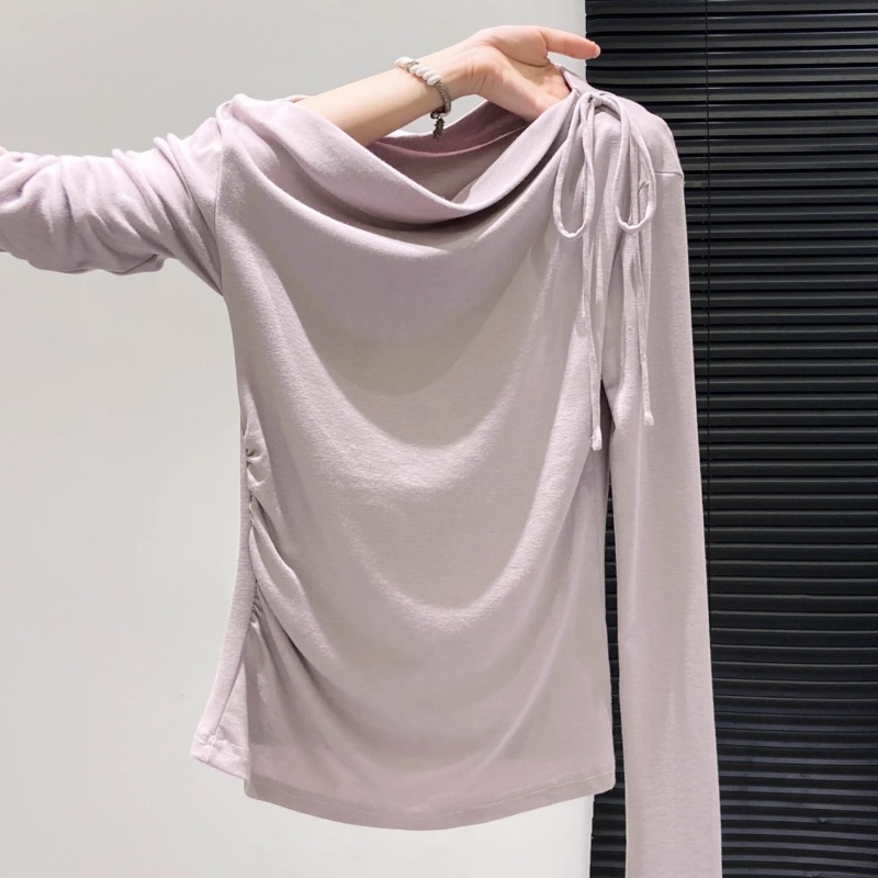 Off Shoulder Top - Blusa Feminina de Manga Longa com