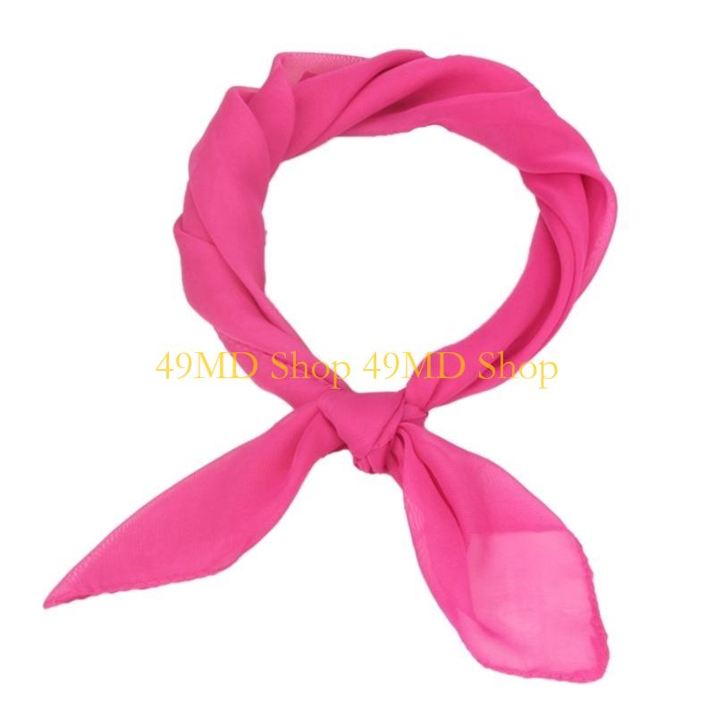 Women'S Fashion Of The 50S - 49MD Lenço pescoço com fita quadrada
