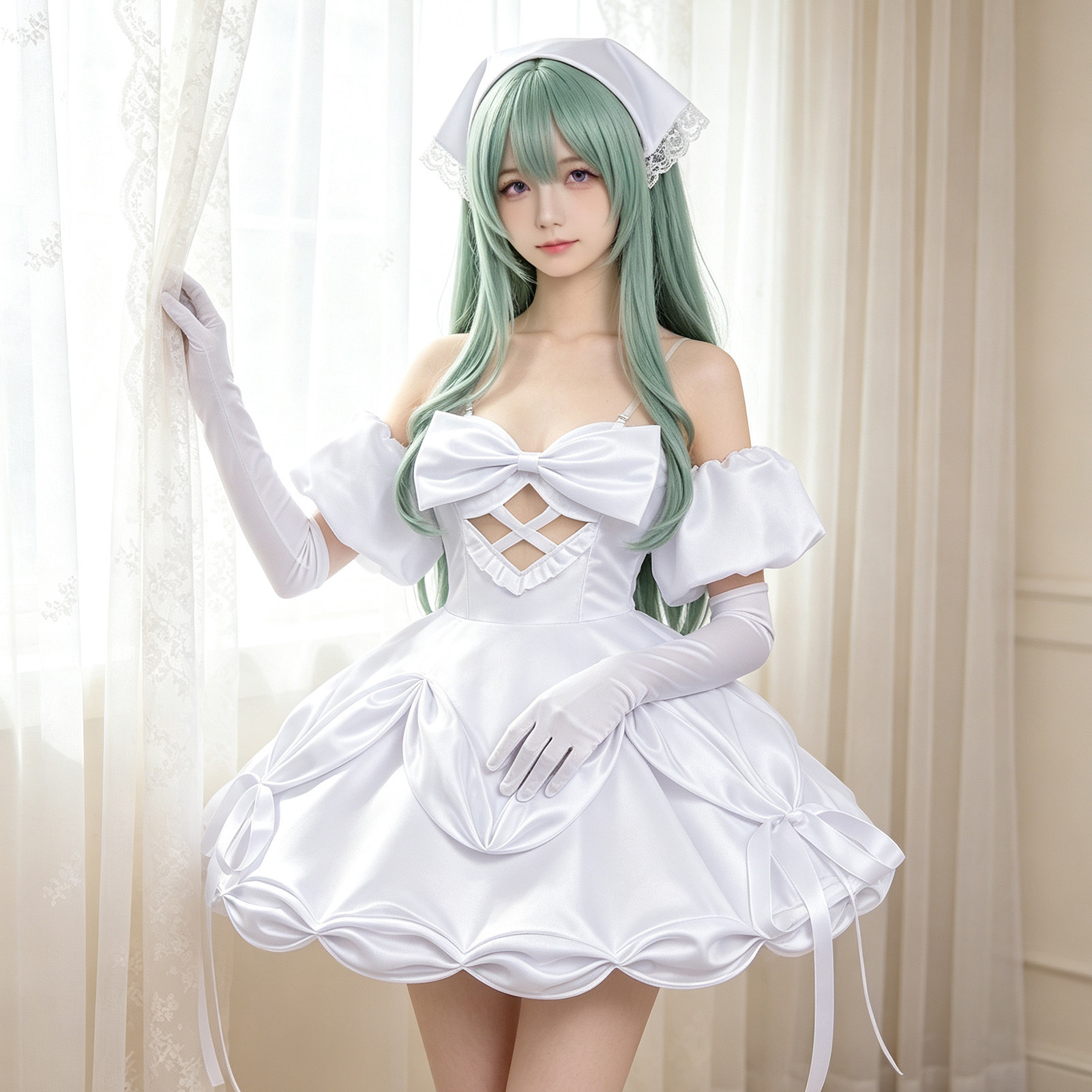 Off Shoulder Top - Fantasia de Cosplay Anime Alien Stage