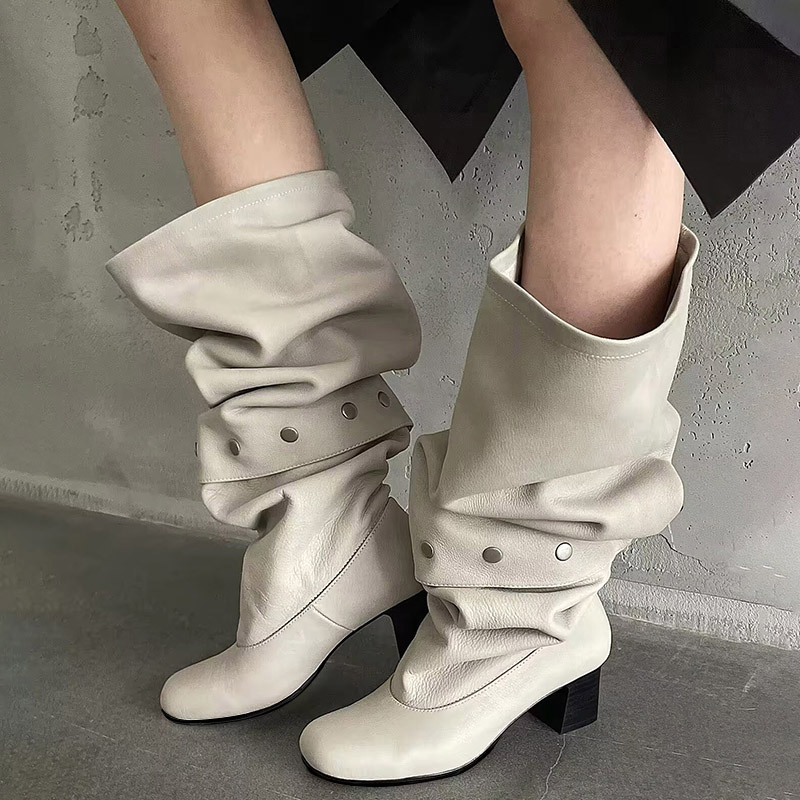 Women'S Fashion Winter 2026 - Novas Botas Femininas de Salto Alto