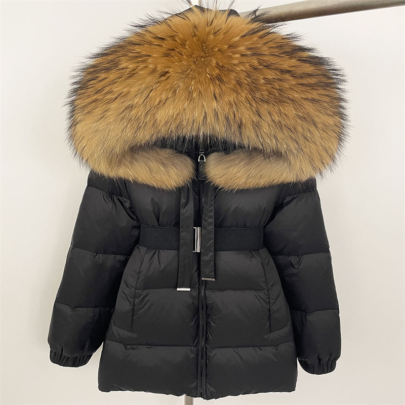 Women'S Real Y2K Fashion - Inverno novo feminino de comprimento médio
