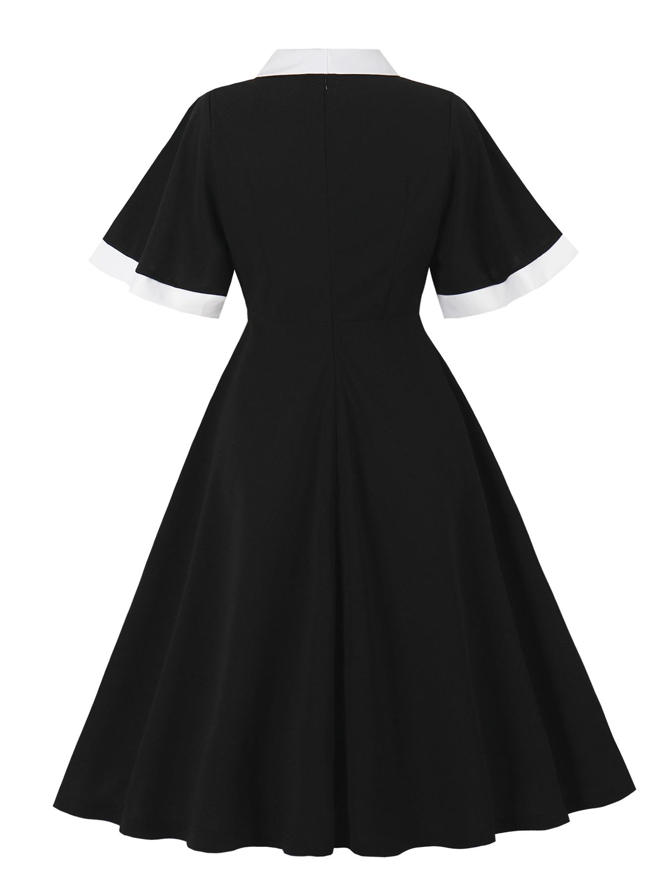 Vestido Preto Elegante com Gol - Women'S Fashion Of The 50S avaliação e preço