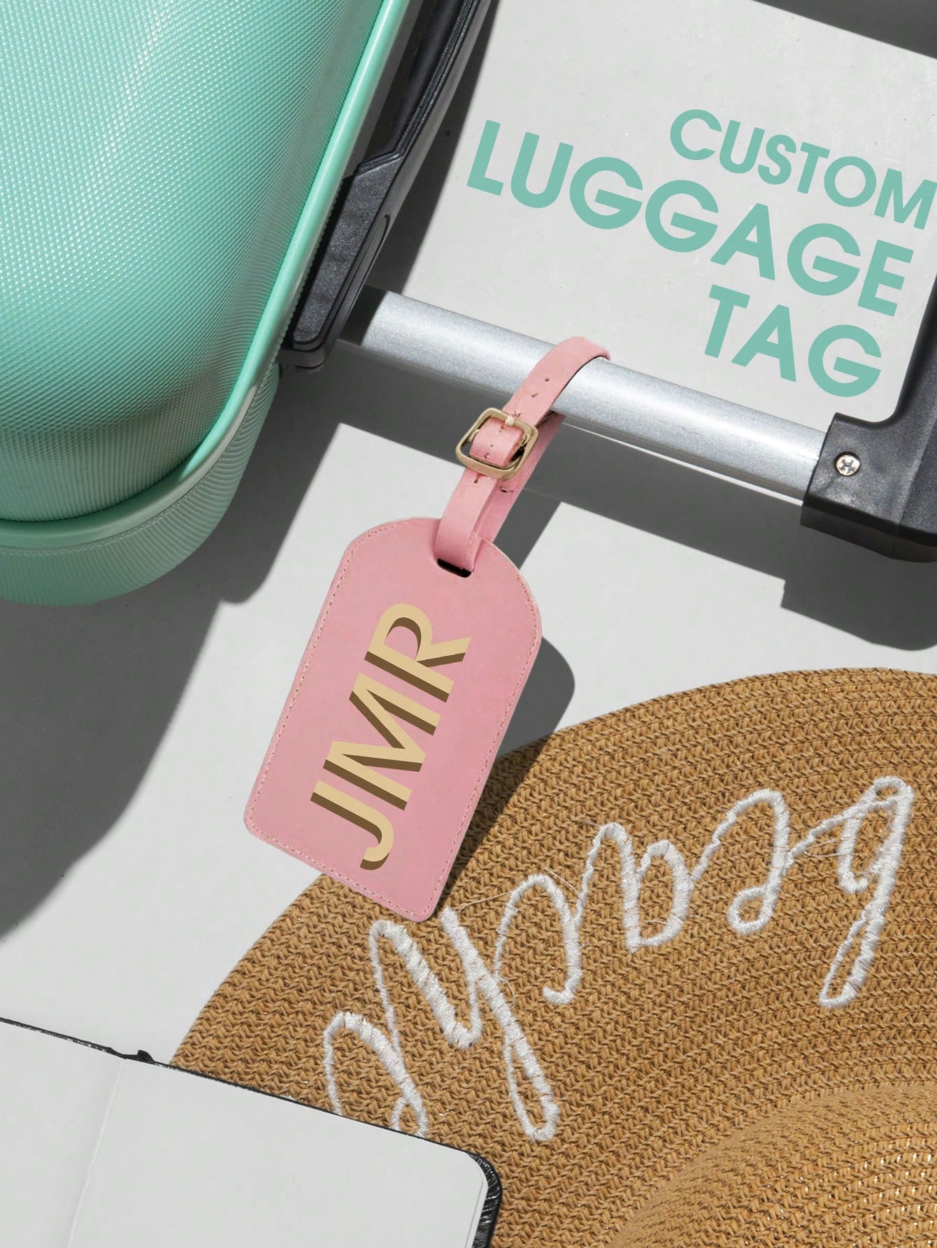 Etiqueta de Bagagem Personaliz - Women Fashion Images avaliação e preço