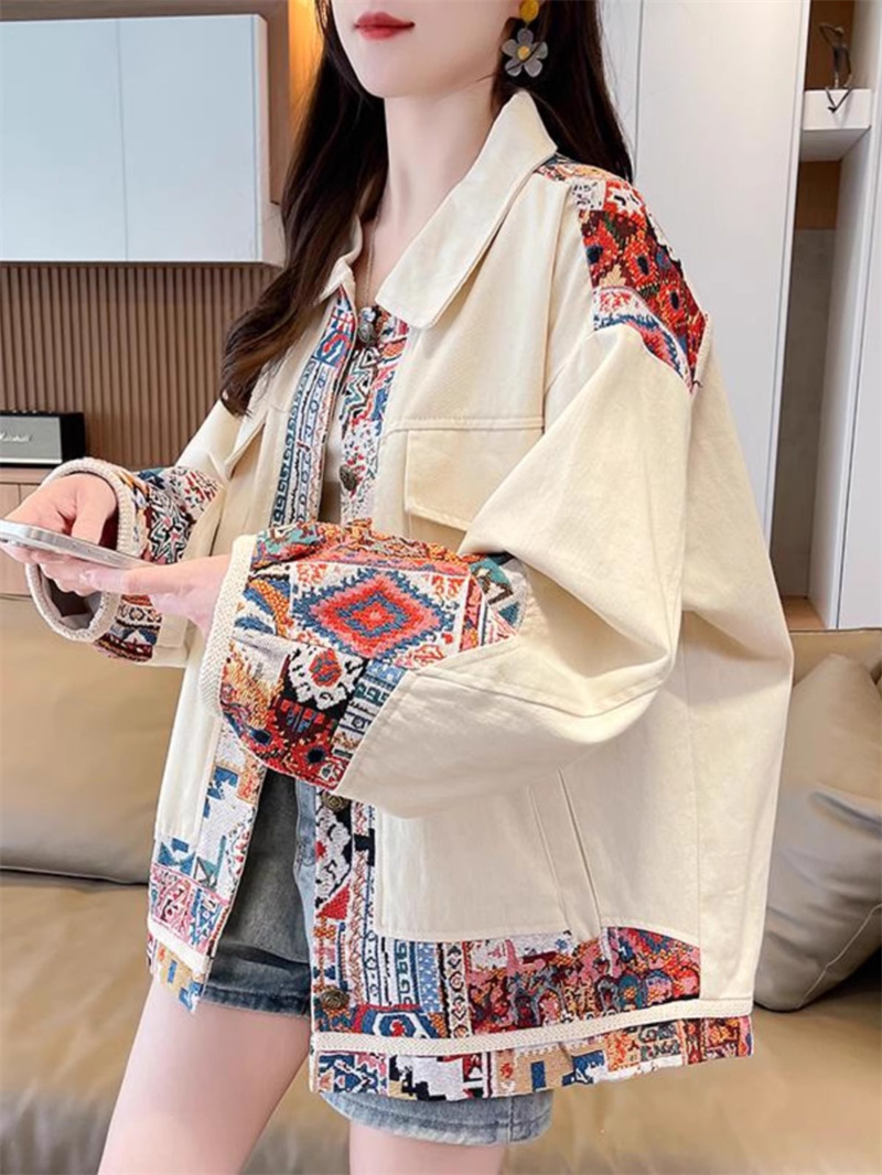 Jaqueta utilitária emendada mo - Women'S Fashion Utility Jacket avaliação e preço
