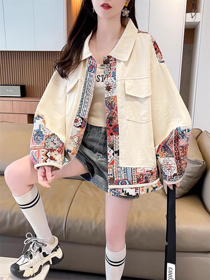 Jaqueta utilitária emendada mo - Women'S Fashion Utility Jacket avaliação e preço
