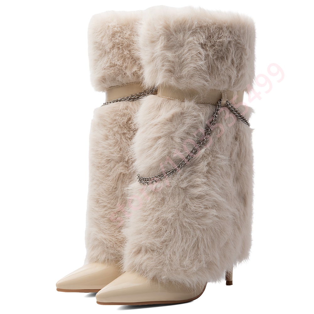 Botas Femininas de Cano Médio  - Women'S Fashion Winter 2026 avaliação e preço