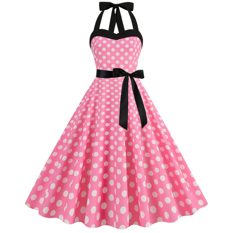 Vestido Elegante Feminino com  - Women'S Fashion Of The 50S avaliação e preço