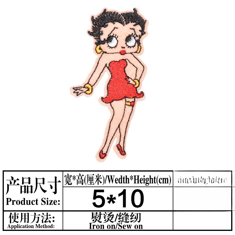 Patch Betty Boop com Estampa d - Women Fashion Images avaliação e preço