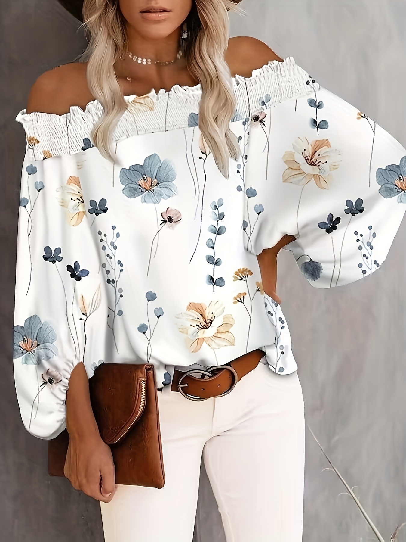 Blusa Casual Feminina Plus Siz - Women'S Fashion Essentials avaliação e preço