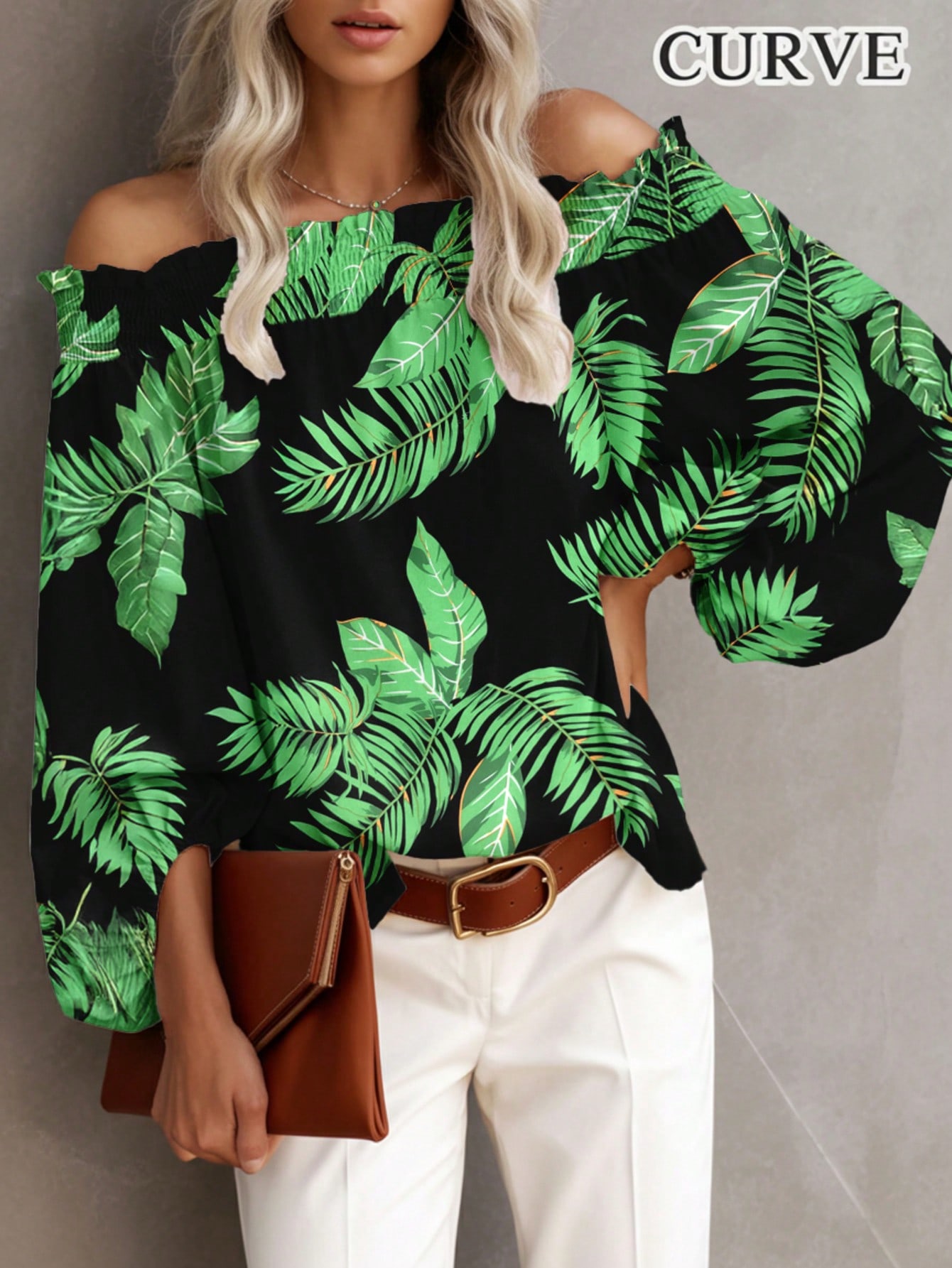 Blusa Casual Feminina Plus Siz - Women'S Fashion Essentials avaliação e preço