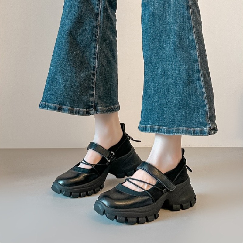 Novos Sapatos Retro Ballet Mar - Women'S Fashion Loafers avaliação e preço