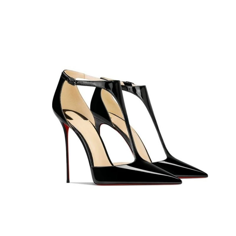 Scarpins Pretos de Salto Agulh - Women'S Fashion Petite avaliação e preço