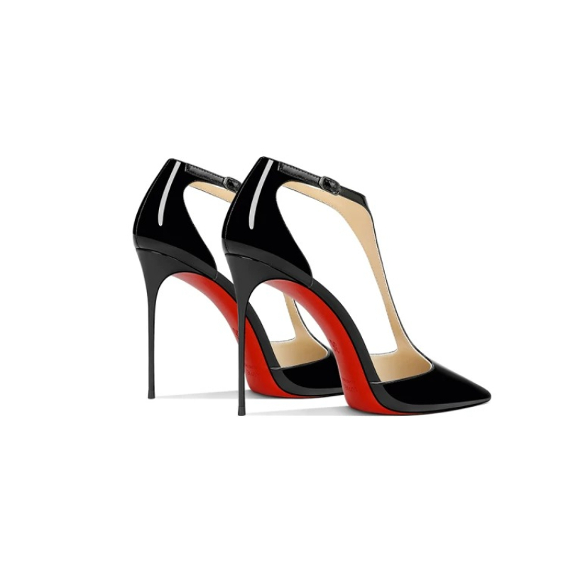 Scarpins Pretos de Salto Agulh - Women'S Fashion Petite avaliação e preço