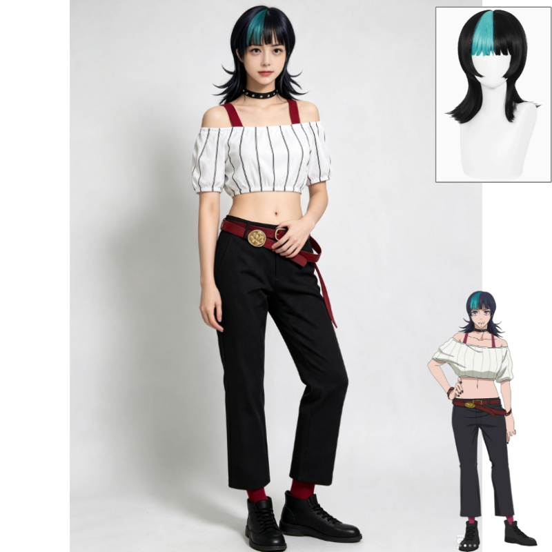Fantasia de Cosplay Kirara Juj - Off Shoulder Top avaliação e preço