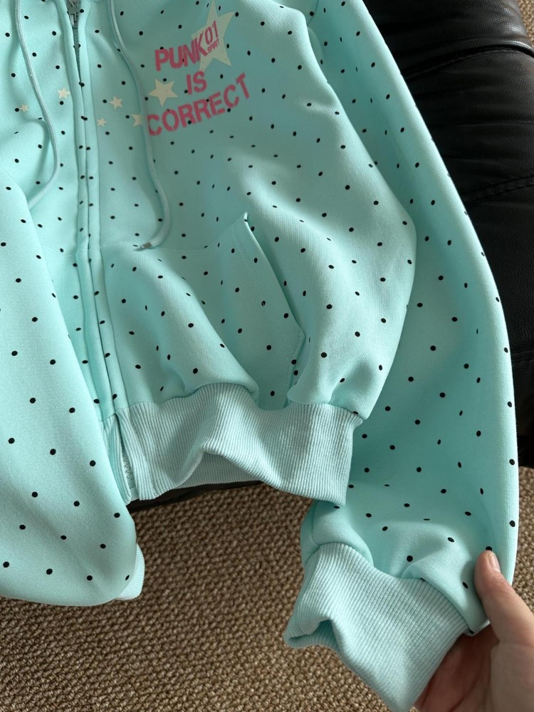 Nova Moda Primavera Y2K Estilo - Women'S Fashion Zip Up Hoodies avaliação e preço