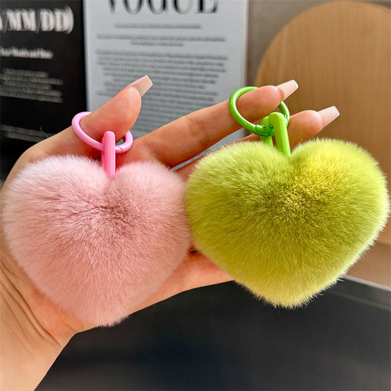 Chaveiro fofo Y2K com pompom,  - Women'S Real Y2K Fashion avaliação e preço