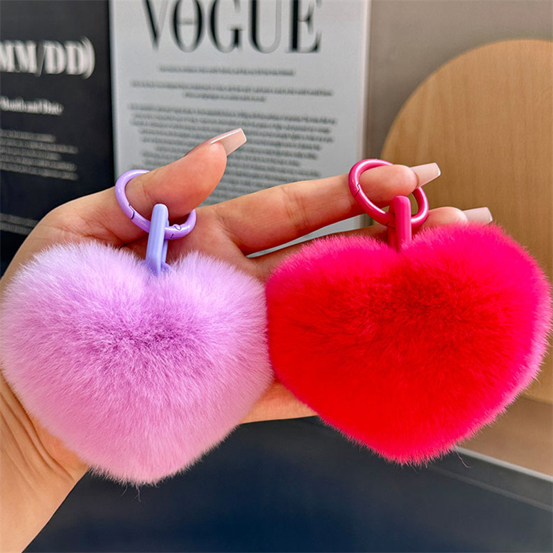 Chaveiro fofo Y2K com pompom,  - Women'S Real Y2K Fashion avaliação e preço