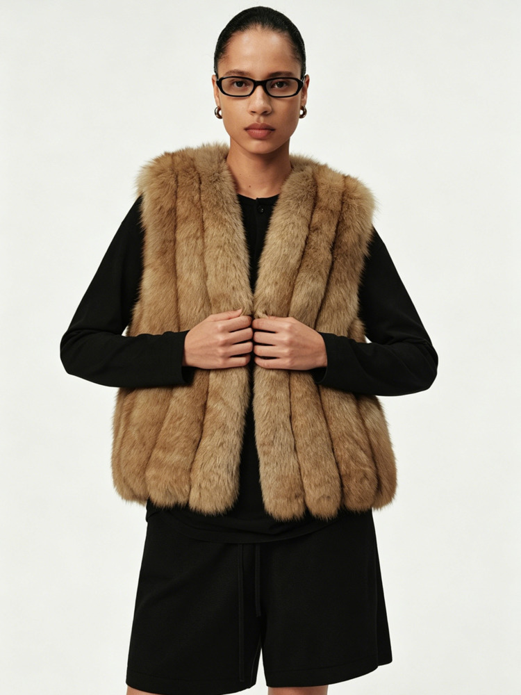 Colete Feminino TOKO de Luxo c - Women'S Fashion Gilet avaliação e preço