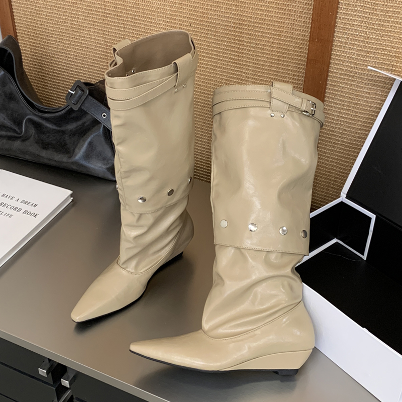 Botas Femininas de Cano Alto c - Women'S Fashion Winter 2026 avaliação e preço