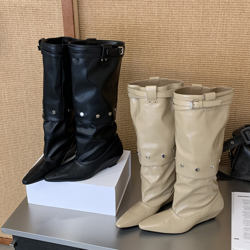 Botas Femininas de Cano Alto c - Women'S Fashion Winter 2026 avaliação e preço
