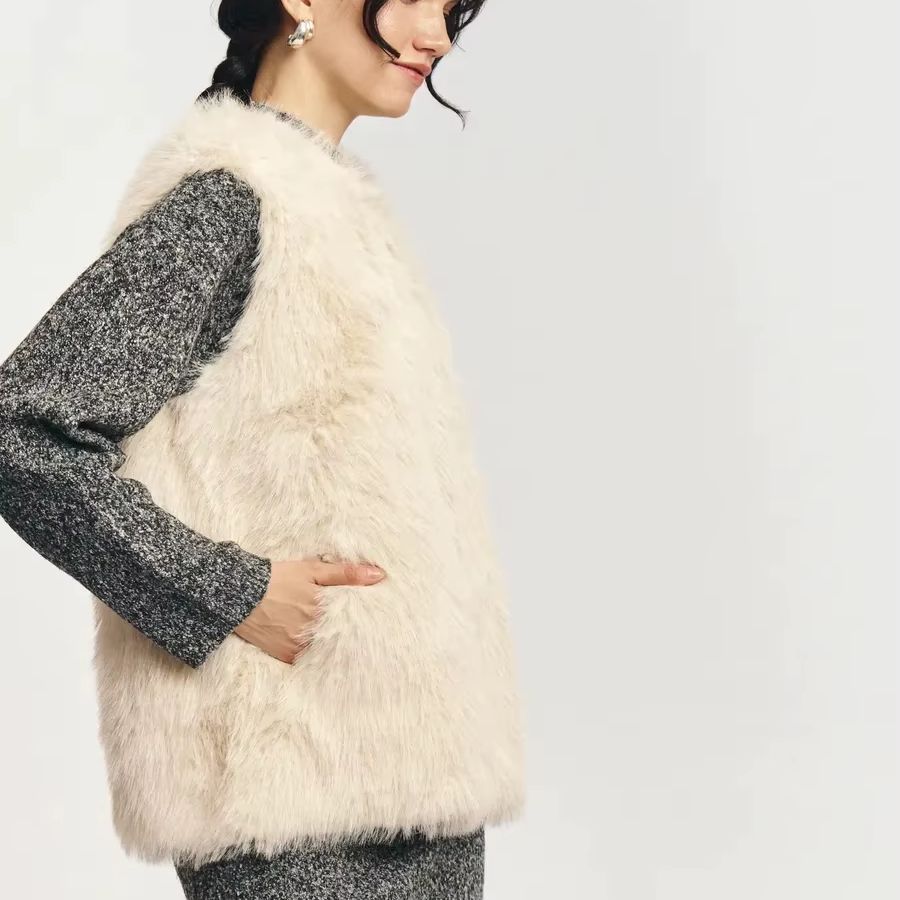 Colete Feminino IG 2026 de Pel - Women'S Fashion Gilet avaliação e preço
