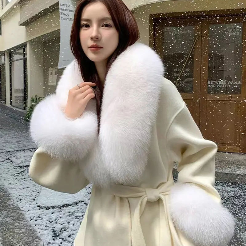 2025 gola de pele de raposa re - Women'S Fashion Essentials avaliação e preço