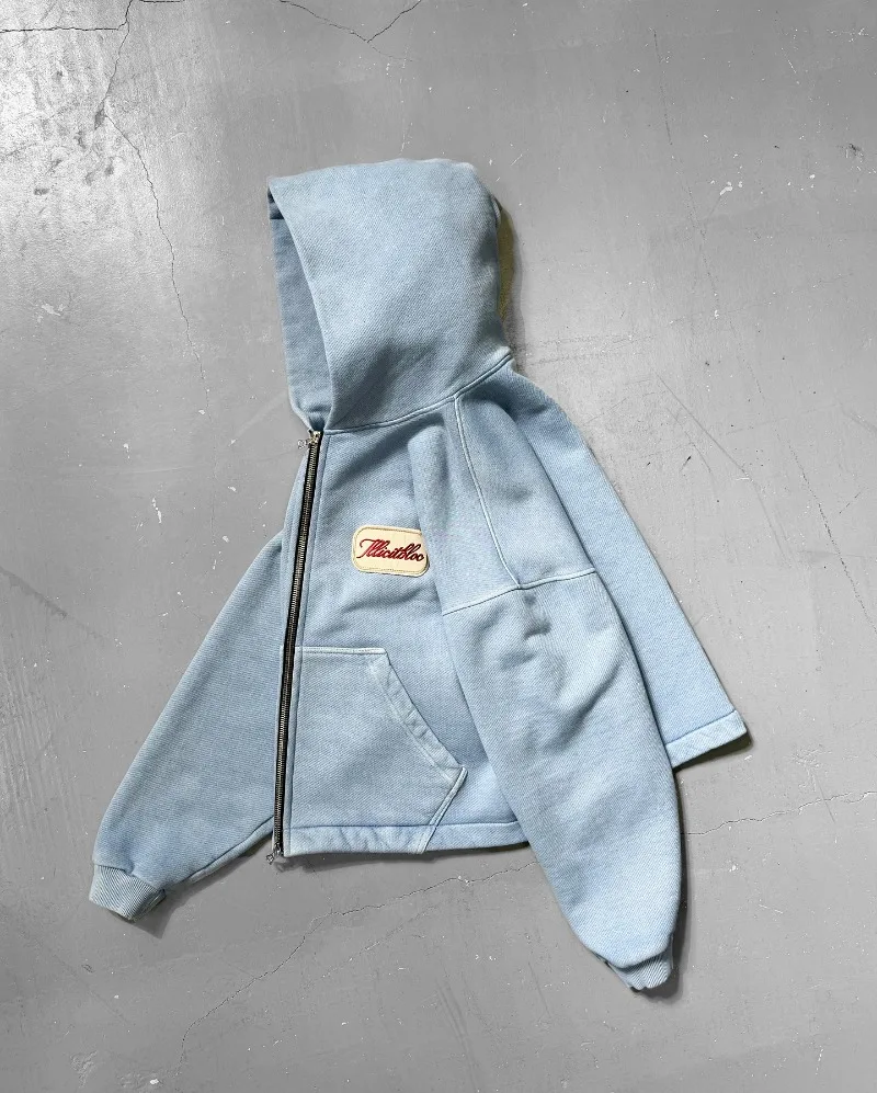 Y2k moda nova carta bordado re - Women'S Fashion Zip Up Hoodies avaliação e preço