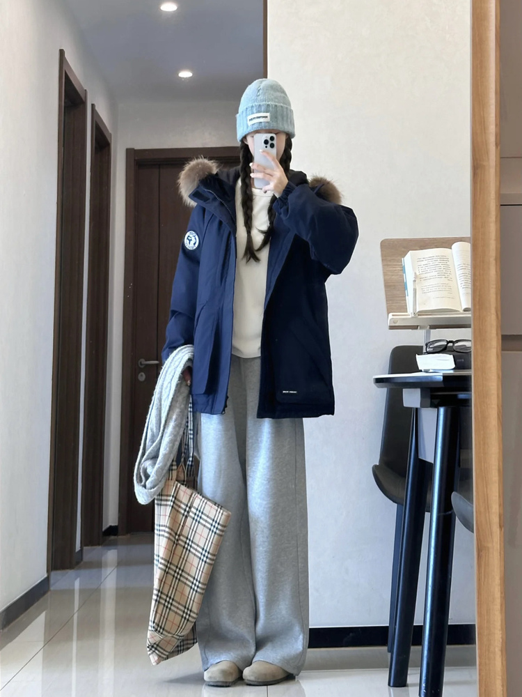 Parkas Femininas de Pele Real  - Women'S Real Y2K Fashion avaliação e preço