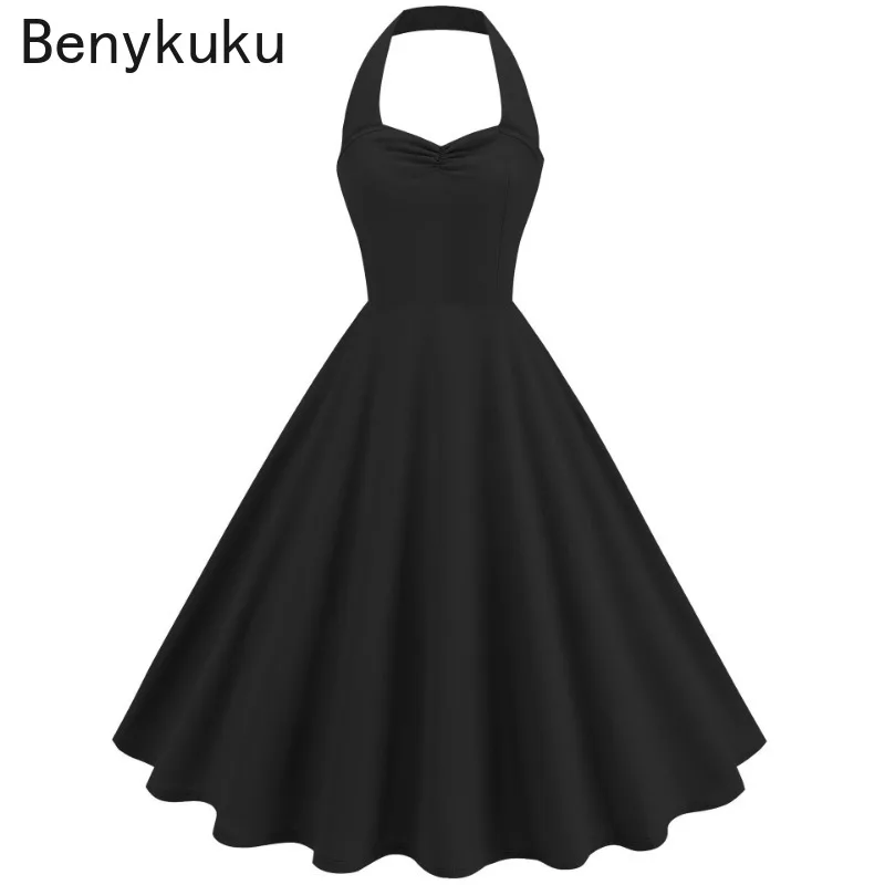Vestido Halter Vintage Anos 50 - Women'S Fashion Of The 50S avaliação e preço