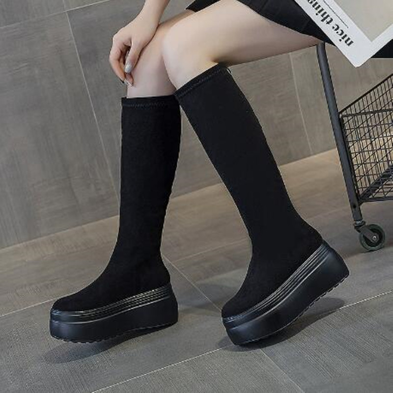 Botas Femininas de Plataforma  - Women'S Fashion Winter 2026 avaliação e preço