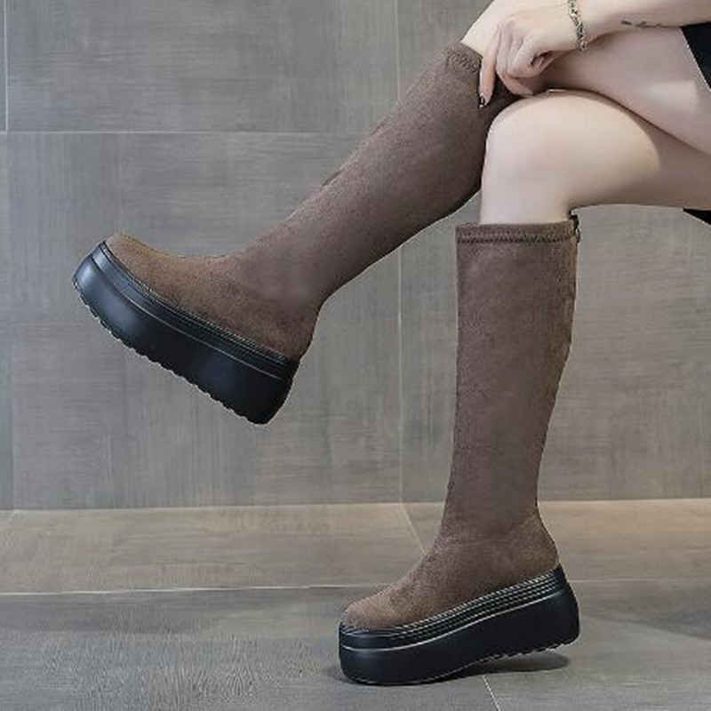 Botas Femininas de Plataforma  - Women'S Fashion Winter 2026 avaliação e preço