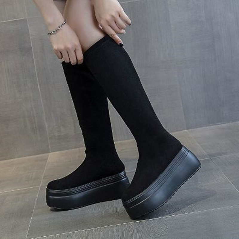 Botas Femininas de Plataforma  - Women'S Fashion Winter 2026 avaliação e preço