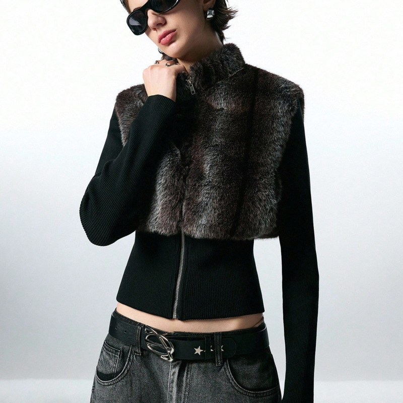Colete feminino sem mangas com - Women'S Fashion Gilet avaliação e preço