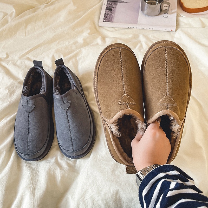 Botas de Neve Unissex de Couro - Women'S Fashion Winter 2026 avaliação e preço