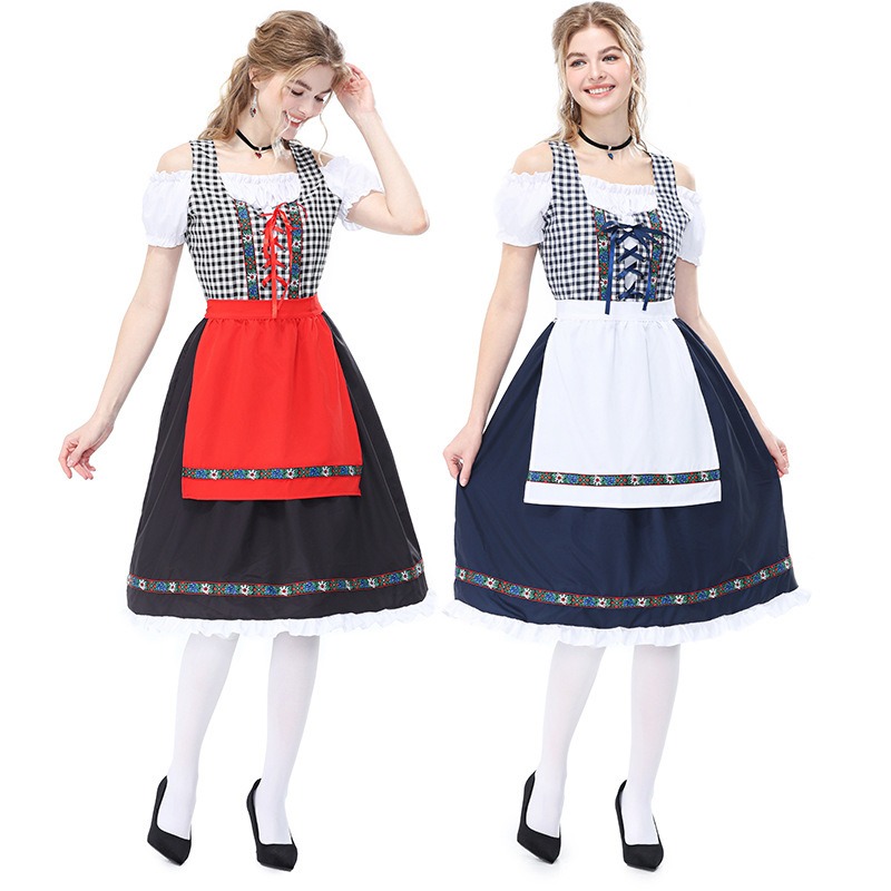 Traje tradicional bávaro alemã - Off Shoulder Top avaliação e preço